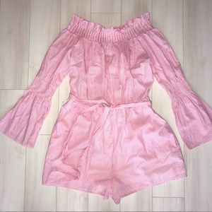 Saks 5th Ave Seersucker Romper
